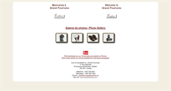 Desktop Screenshot of gravelfourrures.com